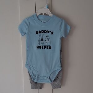 Carter's Construction Outfit 6M